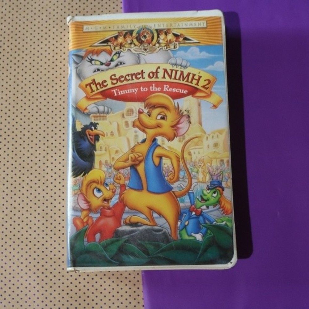 The Secret of NIMH 2 VHS